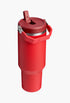 Chili Red - The IceFlow™ Flip Straw Tumbler | 40 OZ - GLAM MODA